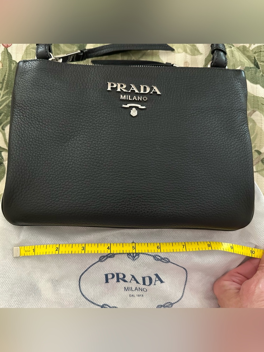 Prada Black Crossbody Leather Bag - Picture 12 of 14